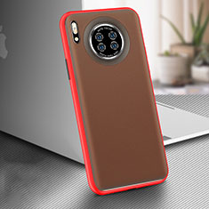 Funda Silicona Ultrafina Goma 360 Grados Carcasa C02 para Huawei Mate 30 Pro Rojo