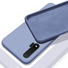 Funda Silicona Ultrafina Goma 360 Grados Carcasa C02 para Huawei Nova 6 Gris