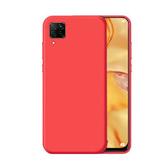 Funda Silicona Ultrafina Goma 360 Grados Carcasa C02 para Huawei Nova 6 SE Rojo