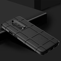 Funda Silicona Ultrafina Goma 360 Grados Carcasa C02 para OnePlus 7T Pro Negro