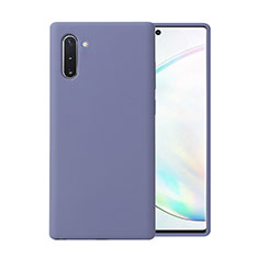 Funda Silicona Ultrafina Goma 360 Grados Carcasa C02 para Samsung Galaxy Note 10 Morado