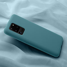 Funda Silicona Ultrafina Goma 360 Grados Carcasa C02 para Samsung Galaxy S20 Ultra 5G Verde