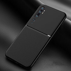 Funda Silicona Ultrafina Goma 360 Grados Carcasa C02 para Xiaomi Mi Note 10 Pro Negro