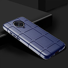 Funda Silicona Ultrafina Goma 360 Grados Carcasa C02 para Xiaomi Poco F2 Pro Azul