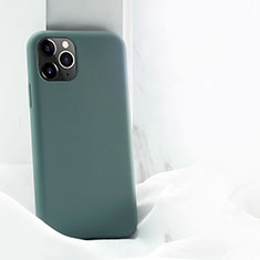 Funda Silicona Ultrafina Goma 360 Grados Carcasa C03 para Apple iPhone 11 Pro Gris