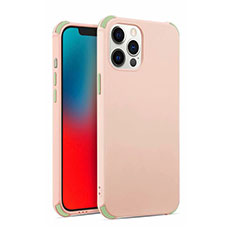 Funda Silicona Ultrafina Goma 360 Grados Carcasa C03 para Apple iPhone 12 Pro Max Rosa