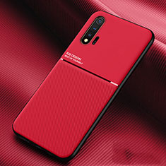 Funda Silicona Ultrafina Goma 360 Grados Carcasa C03 para Huawei Nova 6 Rojo