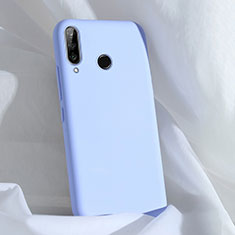 Funda Silicona Ultrafina Goma 360 Grados Carcasa C03 para Huawei P30 Lite New Edition Azul Cielo