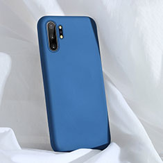 Funda Silicona Ultrafina Goma 360 Grados Carcasa C03 para Samsung Galaxy Note 10 Plus Azul