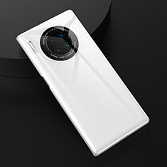 Funda Silicona Ultrafina Goma 360 Grados Carcasa C04 para Huawei Mate 30 Blanco