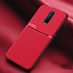 Funda Silicona Ultrafina Goma 360 Grados Carcasa C04 para Oppo RX17 Pro Rojo