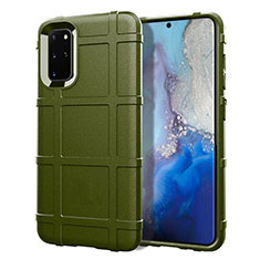 Funda Silicona Ultrafina Goma 360 Grados Carcasa C04 para Samsung Galaxy S20 Plus Verde