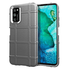 Funda Silicona Ultrafina Goma 360 Grados Carcasa C05 para Huawei Honor V30 5G Plata