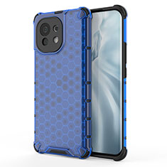 Funda Silicona Ultrafina Goma 360 Grados Carcasa C05 para Xiaomi Mi 11 5G Azul