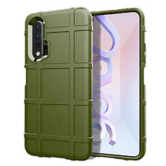 Funda Silicona Ultrafina Goma 360 Grados Carcasa C06 para Huawei Nova 6 Verde