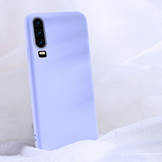 Funda Silicona Ultrafina Goma 360 Grados Carcasa C06 para Huawei P30 Morado