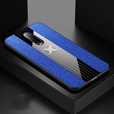 Funda Silicona Ultrafina Goma 360 Grados Carcasa C06 para Oppo R17 Pro Azul