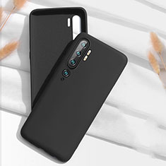 Funda Silicona Ultrafina Goma 360 Grados Carcasa C07 para Xiaomi Mi Note 10 Pro Negro