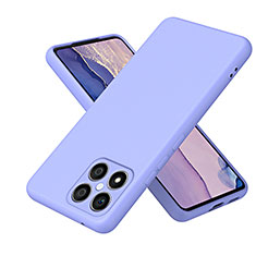 Funda Silicona Ultrafina Goma 360 Grados Carcasa H01P para Huawei Honor X8 4G Morado