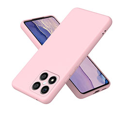 Funda Silicona Ultrafina Goma 360 Grados Carcasa H01P para Huawei Honor X8 4G Oro Rosa