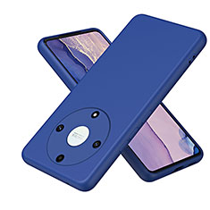 Funda Silicona Ultrafina Goma 360 Grados Carcasa H01P para Huawei Honor X9a 5G Azul