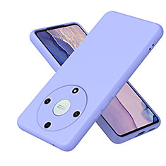 Funda Silicona Ultrafina Goma 360 Grados Carcasa H01P para Huawei Honor X9a 5G Morado