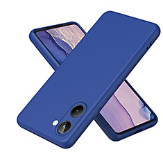 Funda Silicona Ultrafina Goma 360 Grados Carcasa H01P para Realme 10 4G Azul