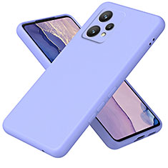 Funda Silicona Ultrafina Goma 360 Grados Carcasa H01P para Realme 9 4G Morado