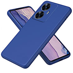 Funda Silicona Ultrafina Goma 360 Grados Carcasa H01P para Realme C55 Azul