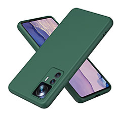 Funda Silicona Ultrafina Goma 360 Grados Carcasa H01P para Xiaomi Mi 12T 5G Verde