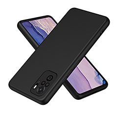 Funda Silicona Ultrafina Goma 360 Grados Carcasa H01P para Xiaomi Poco M5S Negro