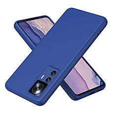 Funda Silicona Ultrafina Goma 360 Grados Carcasa H01P para Xiaomi Redmi K50 Ultra 5G Azul