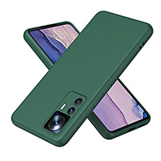 Funda Silicona Ultrafina Goma 360 Grados Carcasa H01P para Xiaomi Redmi K50 Ultra 5G Verde