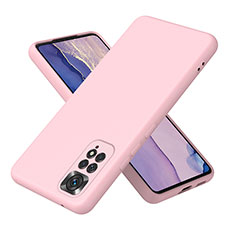 Funda Silicona Ultrafina Goma 360 Grados Carcasa H01P para Xiaomi Redmi Note 11S 4G Oro Rosa