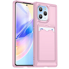 Funda Silicona Ultrafina Goma 360 Grados Carcasa HD1 para Huawei Honor 60 SE 5G Rosa