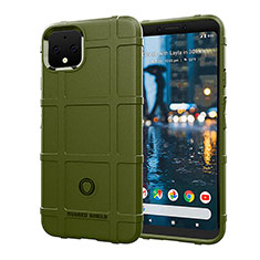 Funda Silicona Ultrafina Goma 360 Grados Carcasa J01S para Google Pixel 4 XL Verde