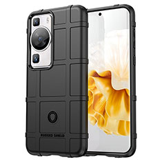 Funda Silicona Ultrafina Goma 360 Grados Carcasa J01S para Huawei P60 Pro Negro