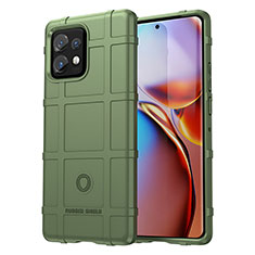 Funda Silicona Ultrafina Goma 360 Grados Carcasa J01S para Motorola Moto Edge 40 Pro 5G Verde