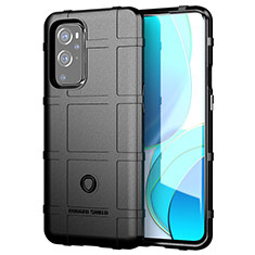 Funda Silicona Ultrafina Goma 360 Grados Carcasa J01S para OnePlus 9 Pro 5G Negro