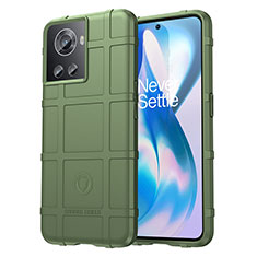 Funda Silicona Ultrafina Goma 360 Grados Carcasa J01S para OnePlus Ace 5G Verde