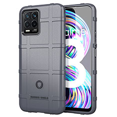 Funda Silicona Ultrafina Goma 360 Grados Carcasa J01S para Realme 8 4G Gris