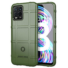 Funda Silicona Ultrafina Goma 360 Grados Carcasa J01S para Realme 8 4G Verde