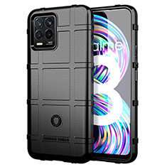 Funda Silicona Ultrafina Goma 360 Grados Carcasa J01S para Realme 8 Pro Negro