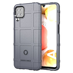 Funda Silicona Ultrafina Goma 360 Grados Carcasa J01S para Samsung Galaxy A12 5G Gris