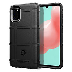 Funda Silicona Ultrafina Goma 360 Grados Carcasa J01S para Samsung Galaxy A41 Negro