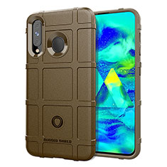 Funda Silicona Ultrafina Goma 360 Grados Carcasa J01S para Samsung Galaxy A60 Marron