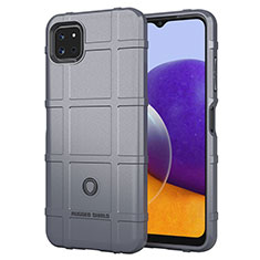 Funda Silicona Ultrafina Goma 360 Grados Carcasa J01S para Samsung Galaxy F42 5G Gris