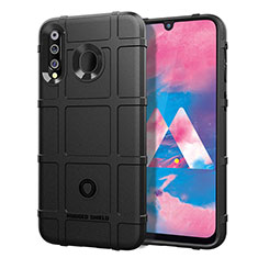 Funda Silicona Ultrafina Goma 360 Grados Carcasa J01S para Samsung Galaxy M30 Negro