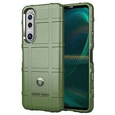 Funda Silicona Ultrafina Goma 360 Grados Carcasa J01S para Sony Xperia 5 III SO-53B Verde