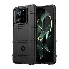 Funda Silicona Ultrafina Goma 360 Grados Carcasa J01S para Xiaomi Mi 13T 5G Negro